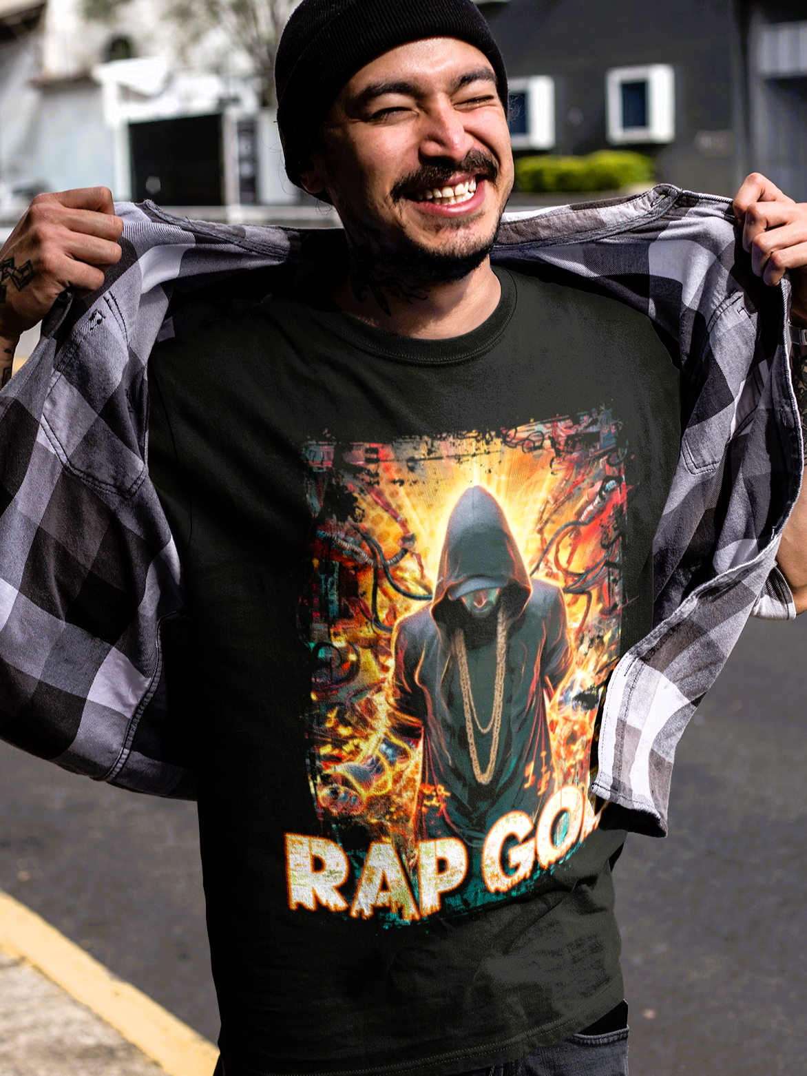 Rejected Youth Co. – Rap God Graphic Tee | Vintage Hip-Hop Lyric Shirt | Bootleg Slim Shady-Inspired Streetwear