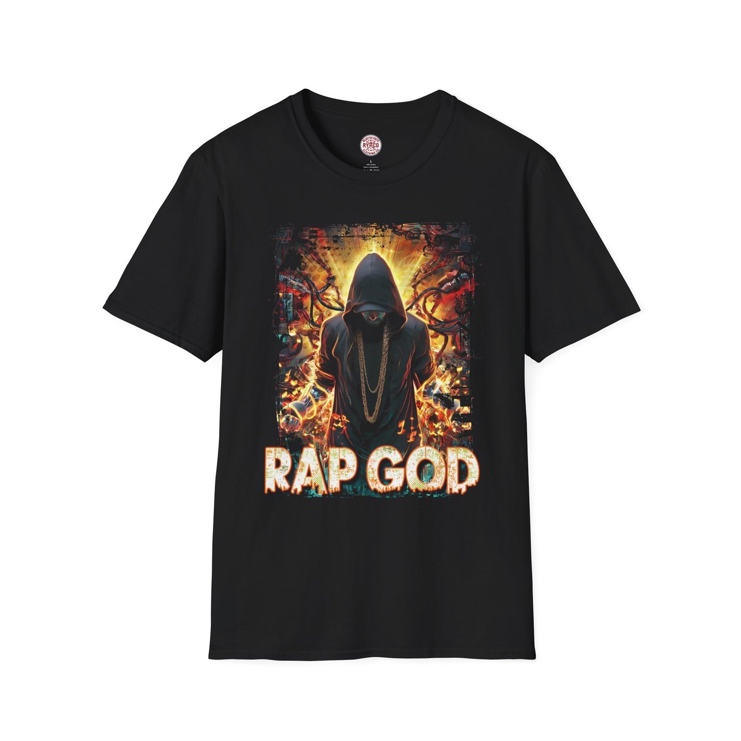 Rejected Youth Co. – Rap God Graphic Tee | Vintage Hip-Hop Lyric Shirt | Bootleg Slim Shady-Inspired Streetwear