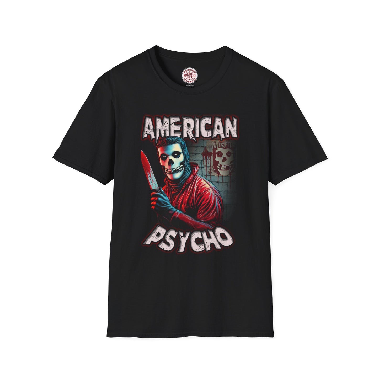 Rejected Youth Co. – American Psycho Bootleg Tee | Horror Punk Graphic Shirt